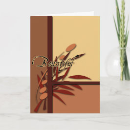 Bonitas tarjetas de Acción de Gracias de otoño