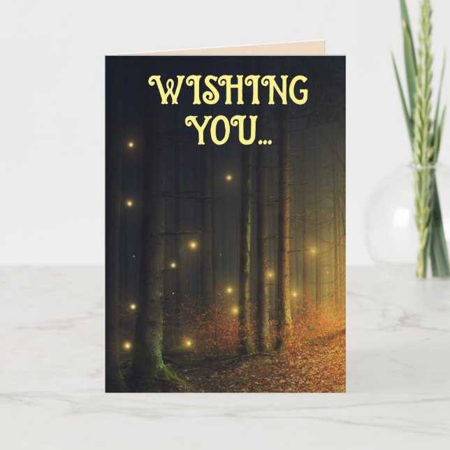 BONITAS Tarjetas de felicitación de cumpleaños (Anverso)