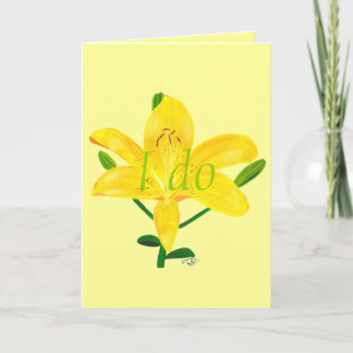 Bonitas tarjetas de invitación para boda de Lily A