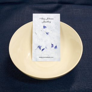 Bonitas tarjetas de presentación de papel floral