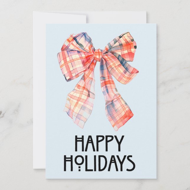 Bonitas tarjetas de vacaciones (Anverso)