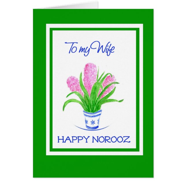 Bonito anuncia Año Nuevo persa para esposa (Frente)