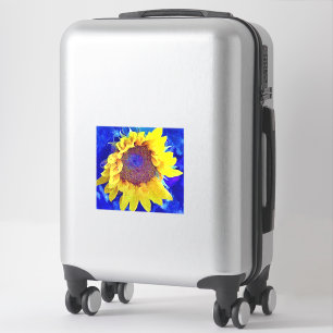 Bonito Arte Girasol Gran Pegatina