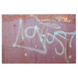 Bonito arte mural Metalizado