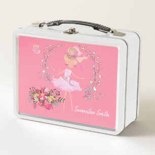 Bonito Ballerina y Flores, nombre personalizado