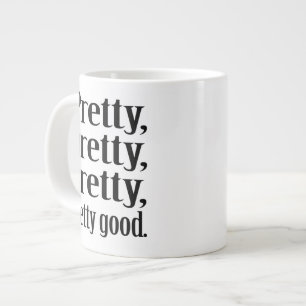 Bonito, bonito, bonito, buena taza enorme bonita