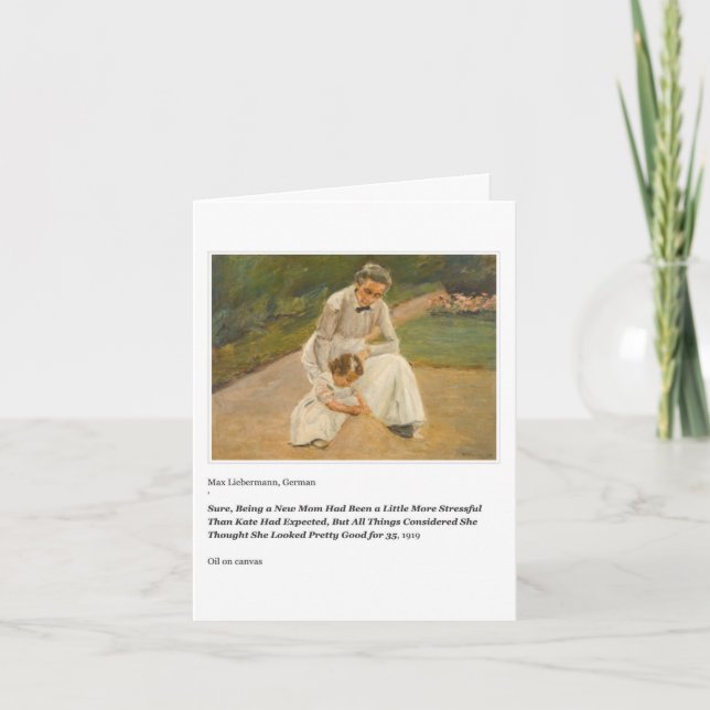 BONITO BUENO PARA LA TARJETA DEL DÍA DE 35 MADRES (Anverso)