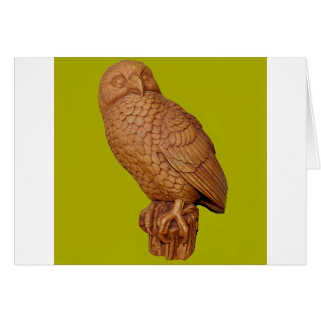 bonito búho marrón (Anverso (Horizontal))