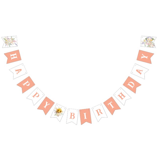 Bonito cartel de Bunting (Todo)