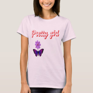 Bonito Chica Camiseta de mujer diseño de ropa de c