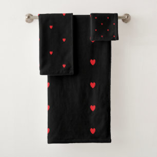 Bonito de diseño rojo negro con diseño de caraco