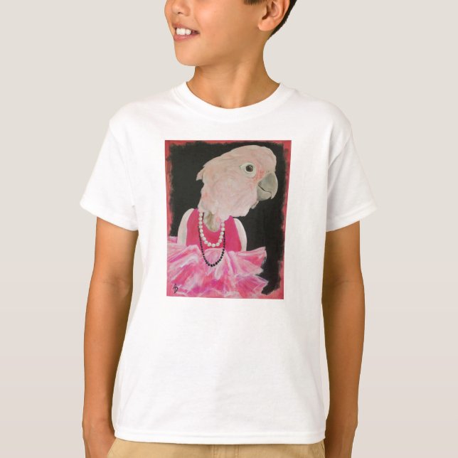 Bonito de Ella en la camiseta rosada - modificada (Anverso)