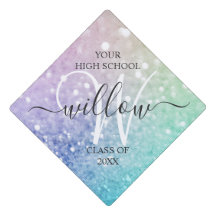 Bonito del Hológrafo Purpurina glamuroso Personali