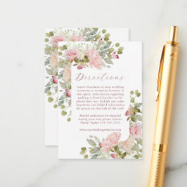 Bonito Direcciones de recepción floral Boda