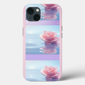 Bonito elegante rosa Roses iPhone 13 Funda