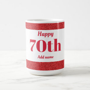 Bonito elegante y personalizado regalo de tazas de