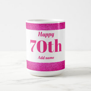 Bonito elegante y personalizado regalo de tazas de