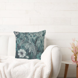 Bonito en Cojín decorativo azul