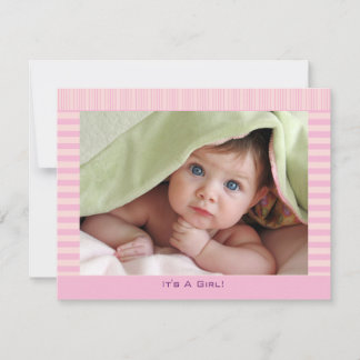 Bonito En Invitación De Bebé Rosa