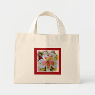 Bonito en la bolsa para Bouquet con flores rosas