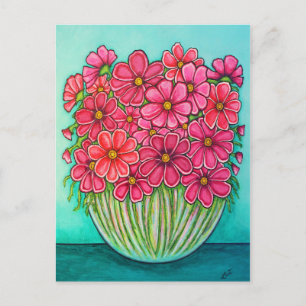 Bonito en la tarjeta del Cosmos Rosado de Lisa Lor
