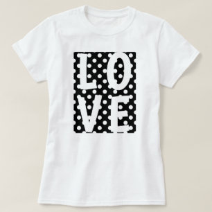 BONITO EN POLKA PUNTA Camiseta DE RECOGIDA