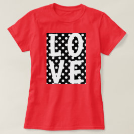 BONITO EN POLKA PUNTA Camiseta DE RECOGIDA