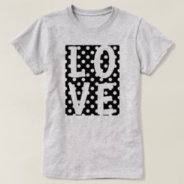 BONITO EN POLKA PUNTA Camiseta DE RECOGIDA