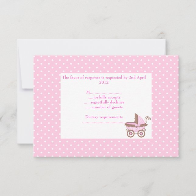 bonito en rsvp rosa con pram (Anverso)