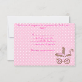 bonito en rsvp rosa con pram