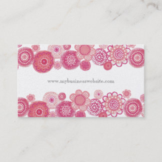 Bonito en tarjeta de visita Personalizado Pearl Fl