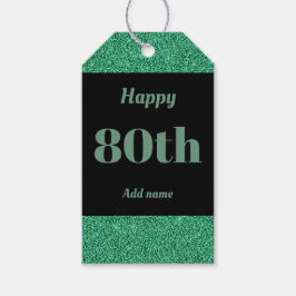 bonito etiquetas personalizadas de regalo de cumpl