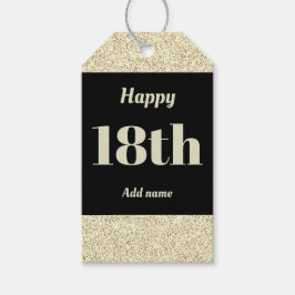 bonito etiquetas personalizadas de regalo de cumpl