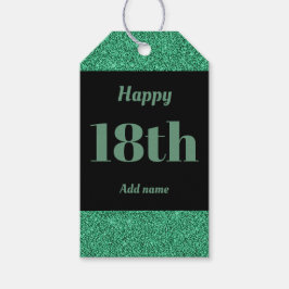 bonito etiquetas personalizadas de regalo de cumpl