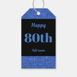 bonito etiquetas personalizadas de regalo de cumpl