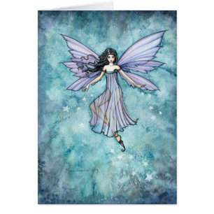 Bonito Fantasía de hadas púrpura por Molly Harriso