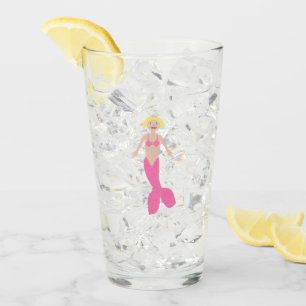 Bonito Fantasía Rosa Sirenita Personalizado