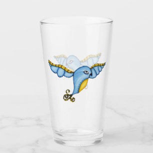 Bonito Fantasy Bluebird en cola amarilla