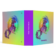 Bonito Fantasy Rainbow Unicorn Personalizado