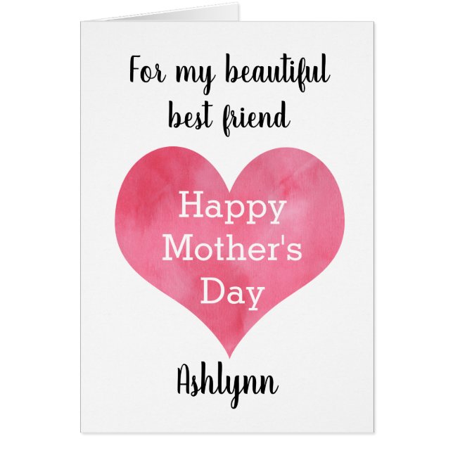 Bonito Feliz Día de la Madre (Frente)
