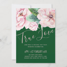 Bonito Floral Verde Salto Presupuesto Boda