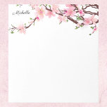 Bonito Flores de cerezo Bloc de notas TU TEXTO<br><div class="desc">Bonito Flores de cerezo Notepad TU TEXTO o nombre</div>
