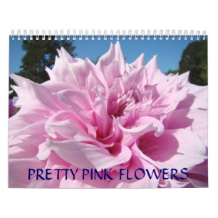 BONITO FLORES DE COLOR ROSA Calendarios Jardines f
