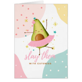 Bonito Girly Kawaii Aguacate Ballerina Los Slave