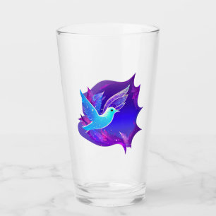 Bonito gráfico de la paloma azul