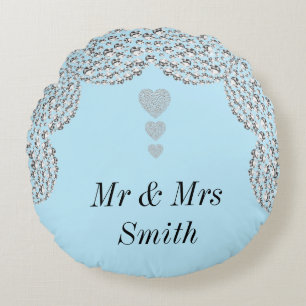 Bonito inusual boda personalizado almohada regalo