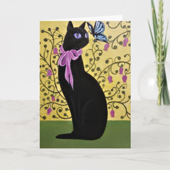 BONITO KITTY, TARJETA DE CUMPLEAÑOS (Anverso)