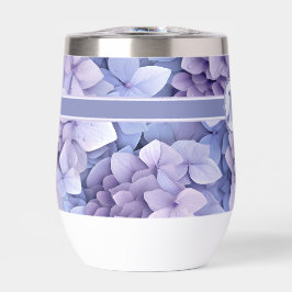 Bonito Lilac Blue Hydrangea Monograma