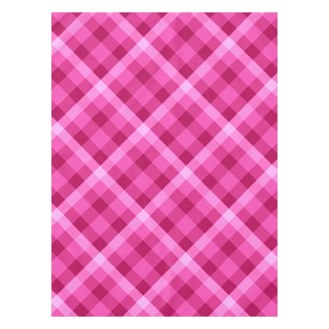 Bonito mantel rosa magenta de platija pequeño (Anverso)