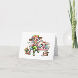 Bonito Mayor Con Perro